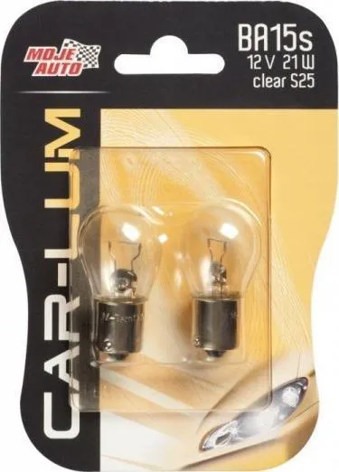 Llambë sinjali Moje Auto BULB BA15S S25, 12V, 21W - 1