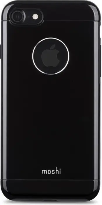 Kornizë mbrojtëse Moshi, iPhone 7, alumin, i zi