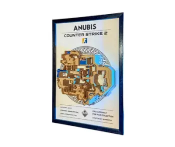 Kornizë CS2/CS:GO - 3D Map Anubis