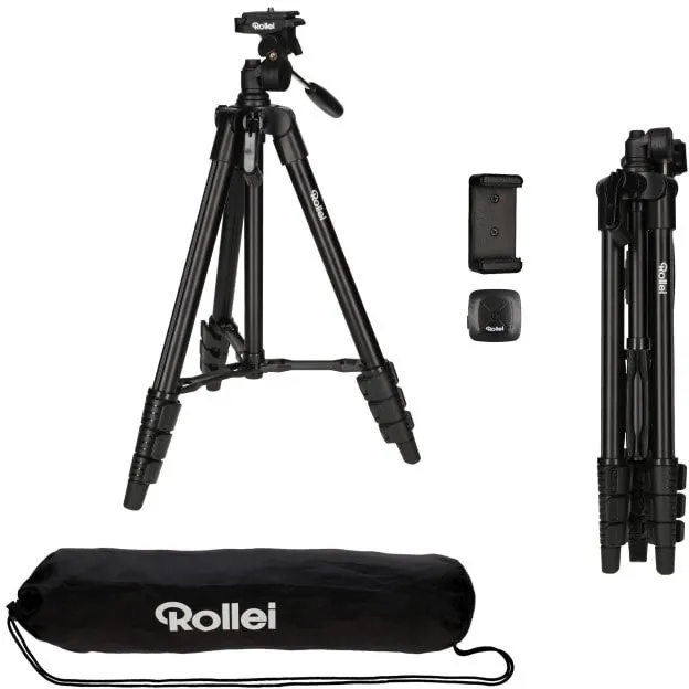 Mbajtëse tripod Rollei për telefon dhe aparatë fotografik - 5