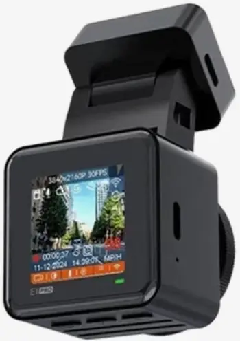 Video regjistrues rruge Vantrue E1 PRO 4K HDR Starvis 2, me GPS, Wi-Fi, i zi