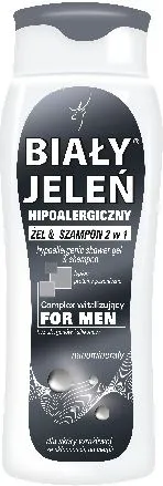Shampo për meshkuj Bialy Hypoallergenic Gel 2në1, 300ml - 1