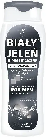 Shampo për meshkuj Bialy Hypoallergenic Gel 2në1, 300ml