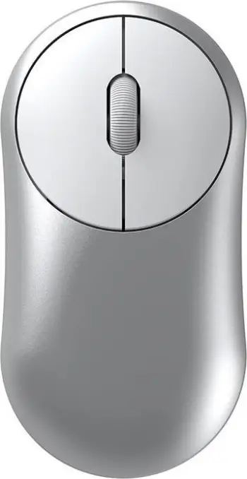 Maus Dareu UFO, wireless, Bluetooth, USB, i argjendtë dhe i hirt