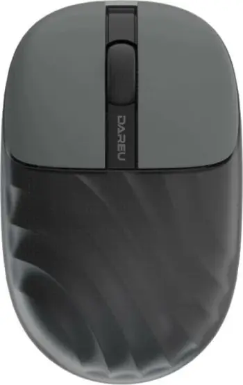 Maus wireless Dareu LM135G 1200 DPI 4 butona 2.4G bateri 300 mAh USB-C e zezë