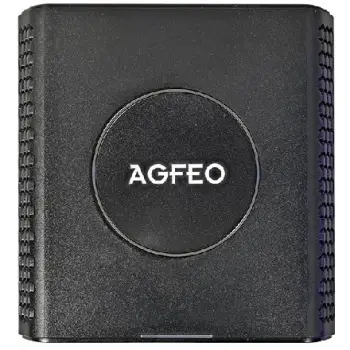 Headset AGFEO DECT IP, 100 Mbit/s, Bardhë