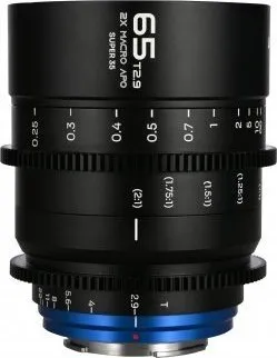 Objektiv cine Laowa 65mm T2.9 2X Macro APO, për Sony E, i zi - 1