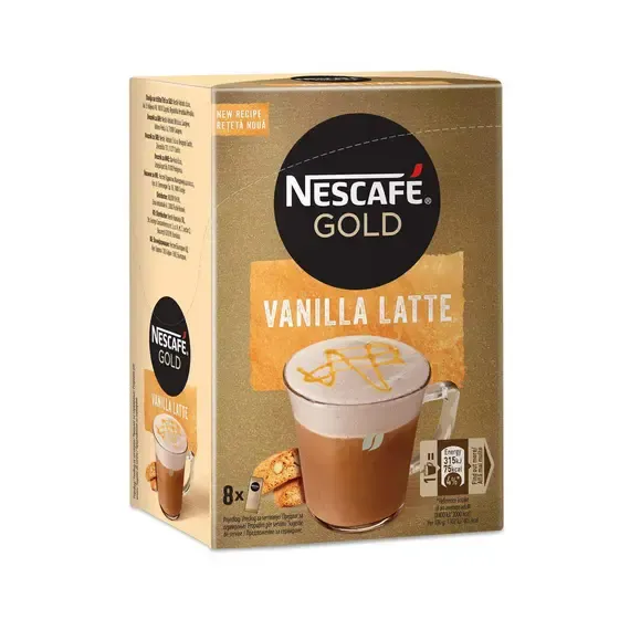 Nescafe Latte Vanilla (8x18.5g)148g/P6 - 1