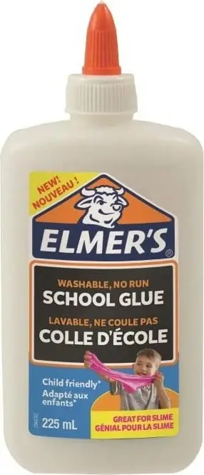 Ngjitës shkollor Elmer's School Glue, 225ml, i bardhë, i larshëm