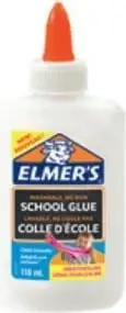 Ngjitës PVA Elmer’s Liquid, i bardhë, 118 ml, i larshëm