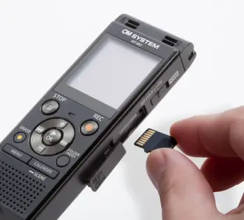 Regjistrues Olympus WS-883, i zi