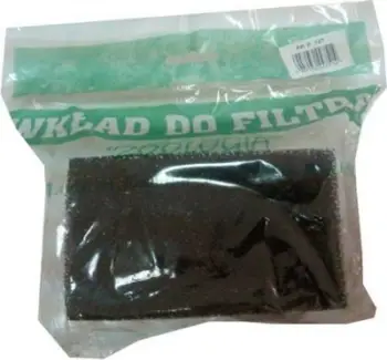 Sfungjer i sheshtë Zoologia Bio, 15 / 7 cm, i zi