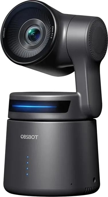 Kamerë PTZ OBSBOT Tail Air, 4K, mikrofon i integruar, e zezë - 1