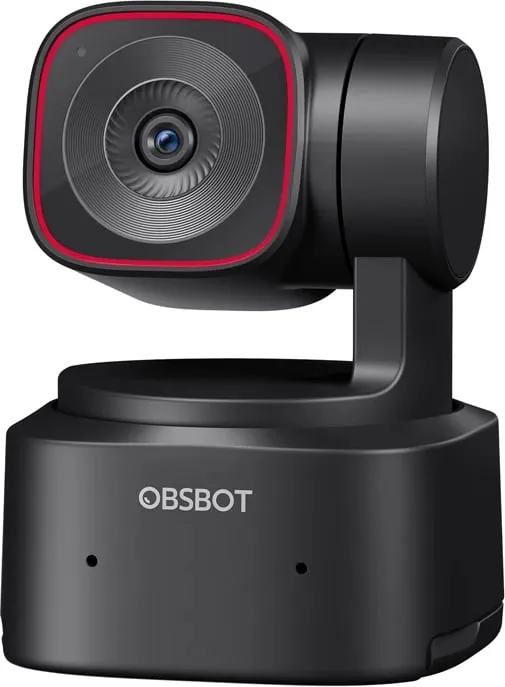 Webcam OBSBOT Tiny 2 Lite, 4K, mikrofon i integrum, e zezë - 1