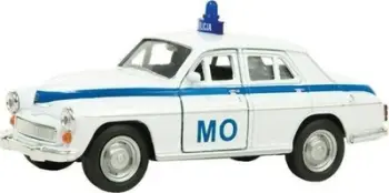 Makine lodër Welly FSO Warszawa 224, shkalla 1:39, metal, e bardhë