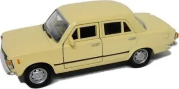 Makina lodër Welly Fiat 125p, shkalla 1:39, metal, ngjyrë krem