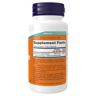 Selenium 200 mcg NOW Foods, 90 kapsula - 2