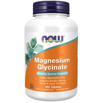 Magnesium Glycinate 2000 mg NOW Foods, 180 tableta