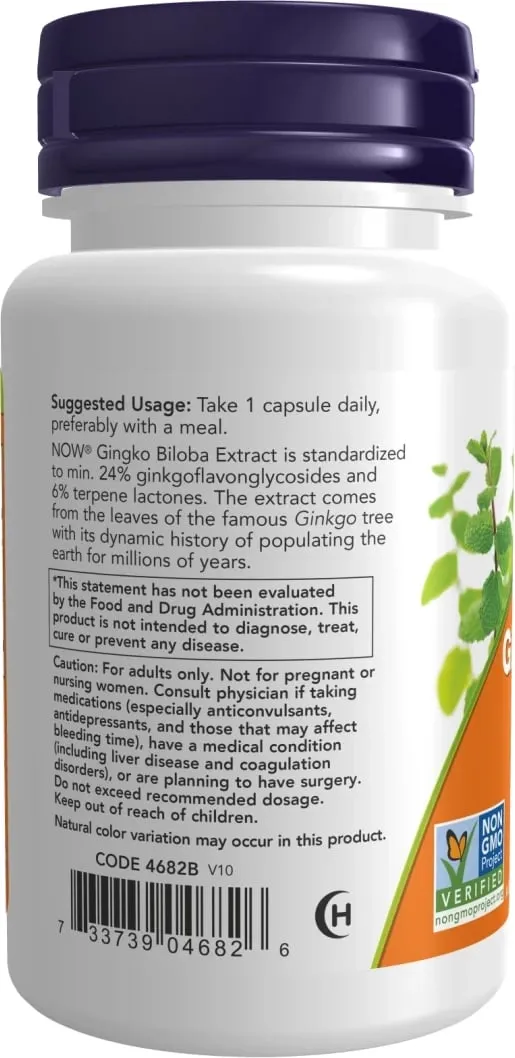 Ginkgo Biloba 120 mg, 50 kapsula - 3