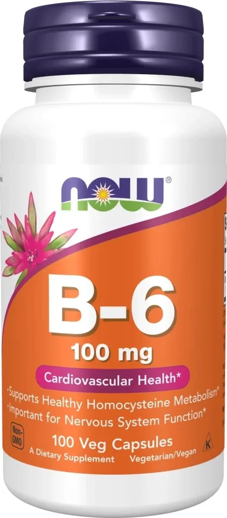 Vitamin B6 100 mg, 100 kapsula - 2