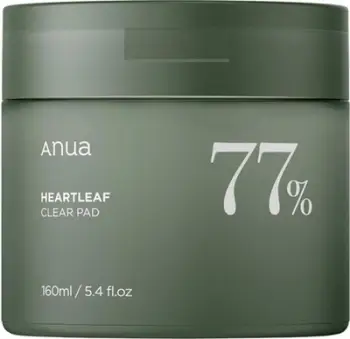 Pambuk tonifikues Anua Heartleaf 77%, 160 ml, 70 copë