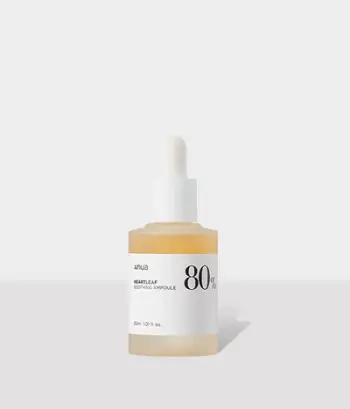 Ampulë qetësuese për fytyrë Anua Heartleaf 80% Soothing, 30 ml
