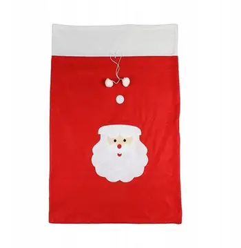 Thes dhuratash Santa Claus Giant Gift Sack, 150x100 cm, dekorativ, i kuq
