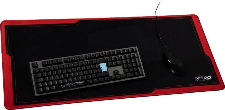 Mauspad Nitro Concepts Deskmat DM9, XL, i kuq - 3