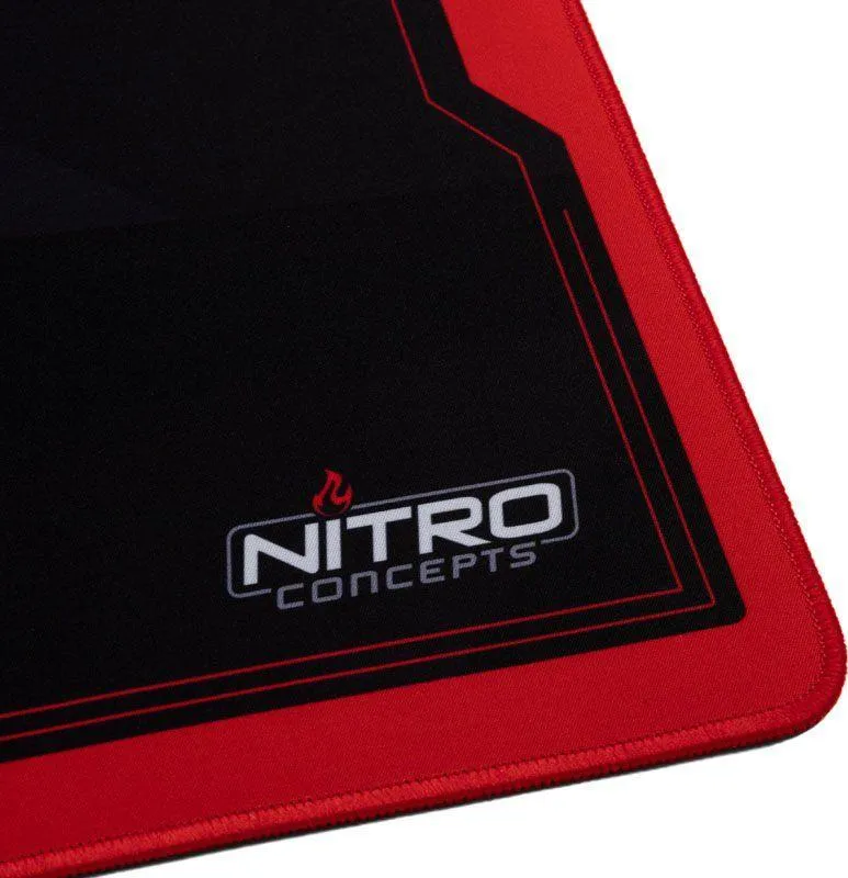 Mauspad Nitro Concepts Deskmat DM9, XL, i kuq - 4