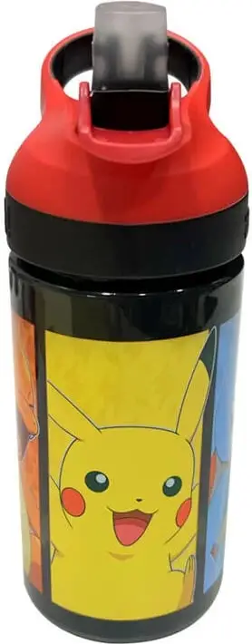 Bidon uji KiDS Licensing PK087, Pokemon, 470 ml, i kuq