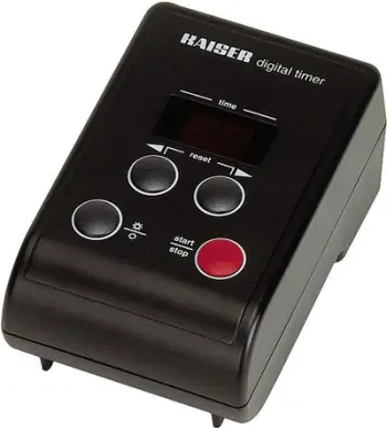 Kohëmatës i ekspozimit elektronik Kaiser, i zi