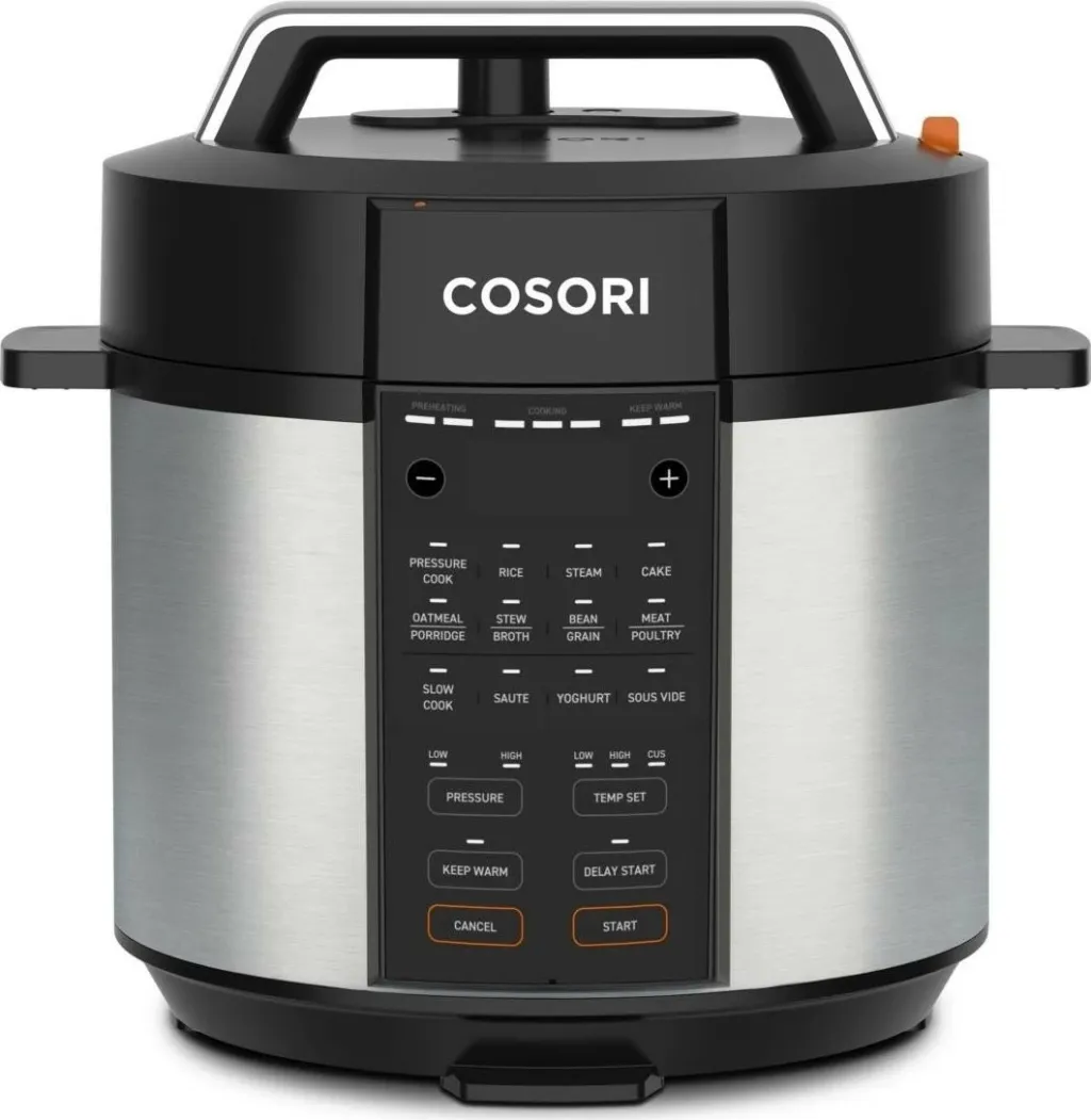 Multicooker Cosori CMC-CO601-SEU, 5.7L, 1100W, zi-e argjendtë - 1