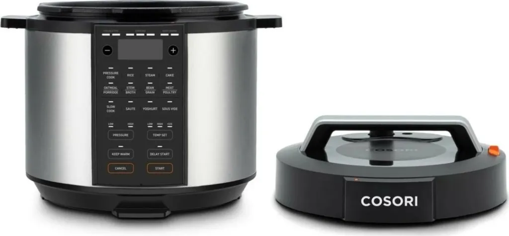 Multicooker Cosori CMC-CO601-SEU, 5.7L, 1100W, zi-e argjendtë - 2