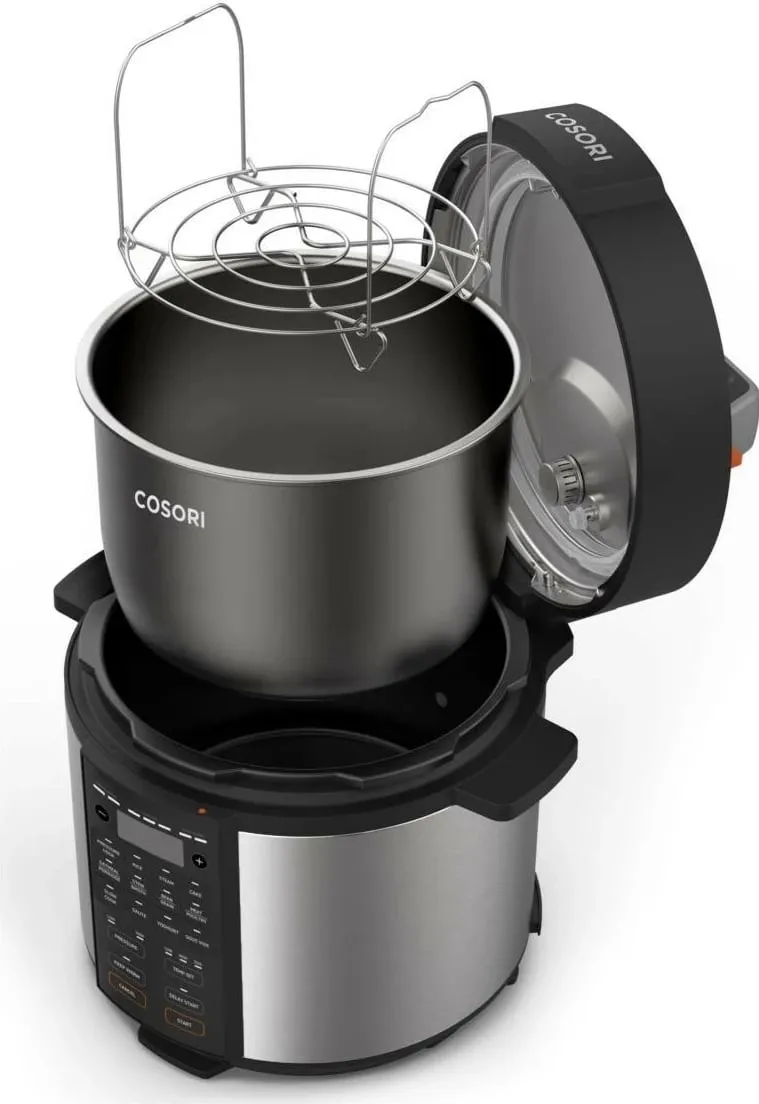 Multicooker Cosori CMC-CO601-SEU, 5.7L, 1100W, zi-e argjendtë - 5