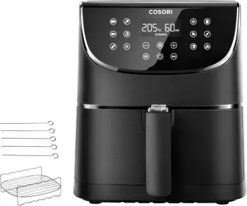 Fritezë pa yndyrë Cosori CP158-AF-RXB, 5.5L, e zezë