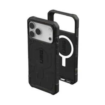 Mbulesë telefoni UAG Pathfinder për iPhone 17 Pro Max, me MagSafe, mbrojtje ushtarake, e zezë