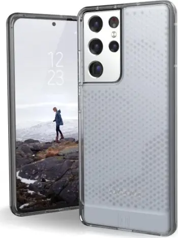 Mbrojtëse e pasme Urban UAG Lucent për Samsung Galaxy S21 Ultra 5G, e tejdukshme