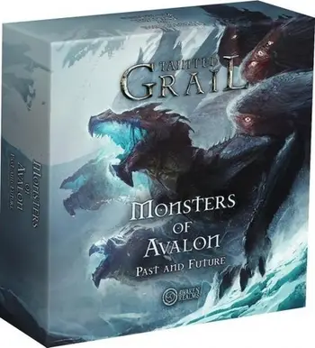Zgjerim loje tavoline Awaken Realms Tainted Grail Monsters of Avalon, 20 miniatura, karta të reja, shumëngjyrëshe
