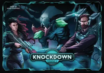 Lojë me letra Awaken Realms Knockdown Volume II Nemesis, për 2 lojtarë, 8+, shumëngjyrëshe