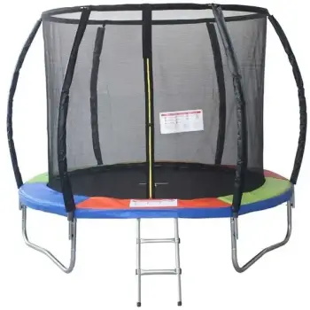 Trampolinë me shkallë 244cm Free2P