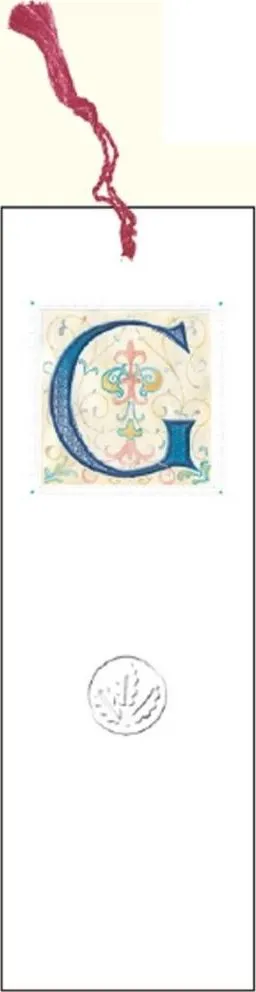 Shënjues libri DaVinci, G - 1