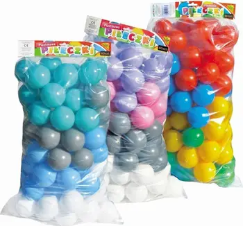 Toptha pishine Baczek Pool Balls, 7cm, set 80 copë, shumëngjyrësh