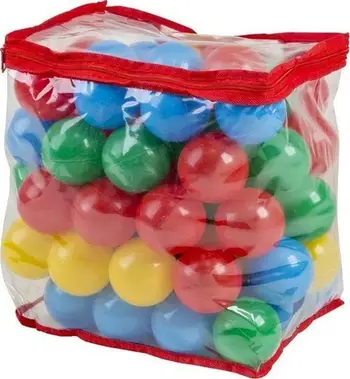 Topa loje për pishinë Baczek Pool, set 30 copë, diametër 7 cm, shumëngjyrëshe