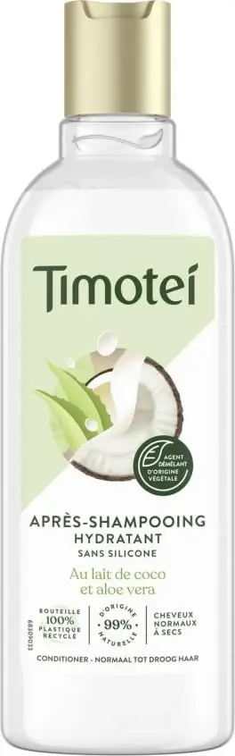 Balsam për flokë Timotei me qumësht kokosi dhe aloe për femra, 300ml