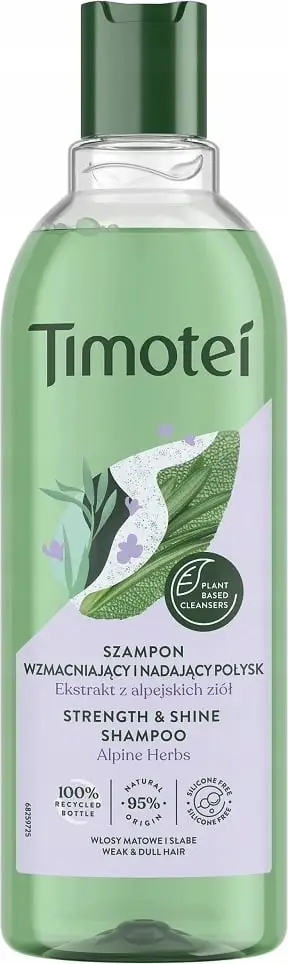 Shampo Timotei Power and Shine, 400ml