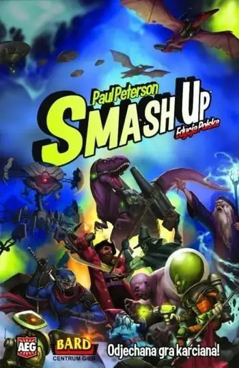 Lojë me letra Bard Smash Up, strategjike, për familje, shumëngjyrëshe