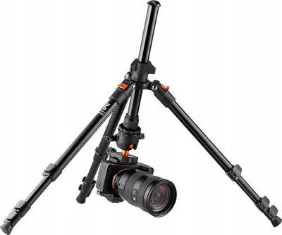 Tripod K&F, kokë magnezi 3D, 8 kg - 4