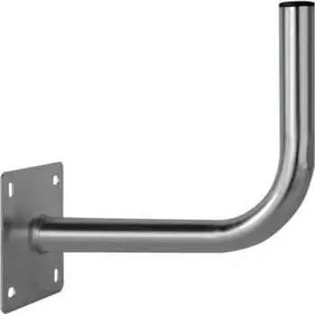 Mbajtëse murale e lakuar CORAB USC-38/300-Z, çelik i galvanizuar, distancë 30 cm, argjend
