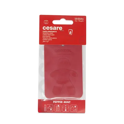 Aromë për veturë Cesare Pepper Mint, e kuqe - 1