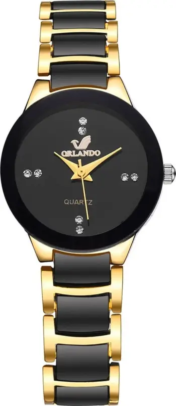 Orë dore Orlando unisex, e zezë/e artë
